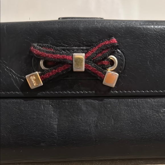 Gucci Black Wallet with Red Accent - Picture 4 of 11